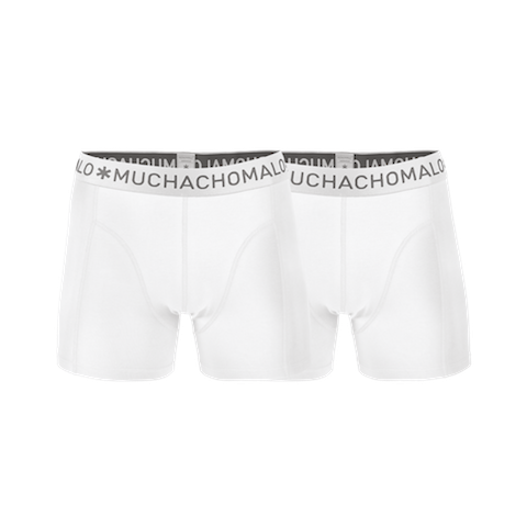 Boxerky MUCHACHOMALO biele 2 PACK