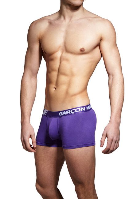 Boxerky - Garcon Model - krátke - fialové